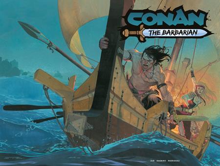 CONAN THE BARBARIAN #34 CVR G ESAD RIBIC WRAPAROUND CARDSTOCK
