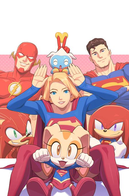 DC X SONIC THE HEDGEHOG METAL LEGION #4 CVR B MIN HO KIM CARD STOCK (OF 5)