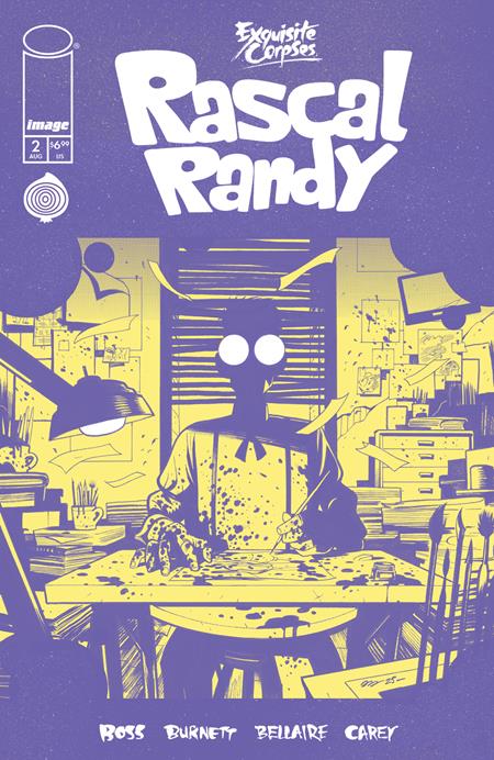 EXQUISITE CORPSES RASCAL RANDY #2 CVR C DYLAN BURNETT POLYBAGGED WITH COLLECTIBLE CARD (OF 5)