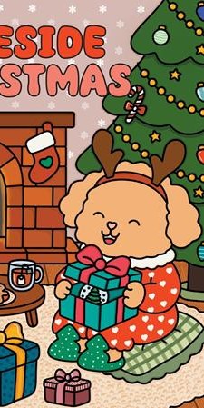 FIRESIDE CHRISTMAS TP A CUTE & COZY COLORING BOOK