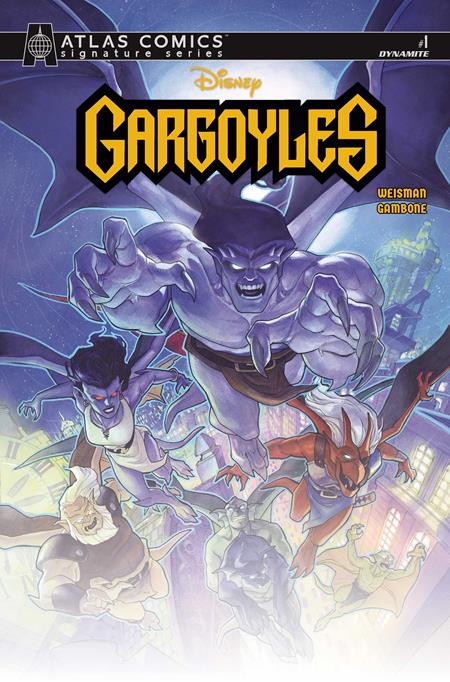 GARGOYLES 2026 #1 CVR G MEGHAN HETRICK ATLAS EDITION SIGNED BY GREG WEISMAN