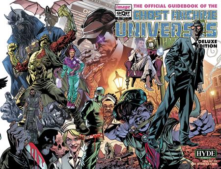 GHOST MACHINE THE OFFICIAL GUIDEBOOK #5 CVR B BRYAN HITCH & BRAD ANDERSON WRAPAROUND (OF 5)