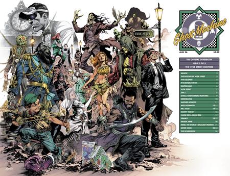 GHOST MACHINE THE OFFICIAL GUIDEBOOK #5 CVR C IVAN REIS & DANNY MIKI WRAPAROUND (OF 5)