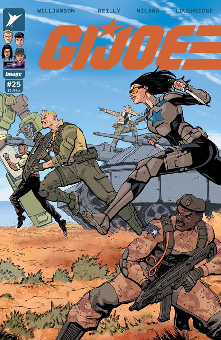 GI JOE #25 CVR I TOM REILLY WRAPAROUND FOIL