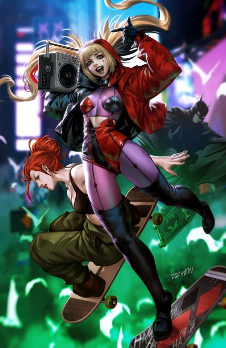 HARLEY QUINN #65 CVR D DERRICK CHEW CARD STOCK