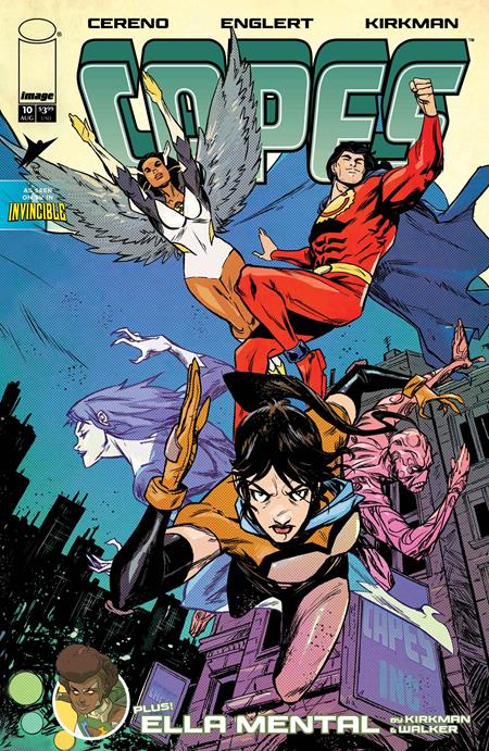 INVINCIBLE UNIVERSE CAPES #10 CVR E SANFORD GREENE CONNECTING