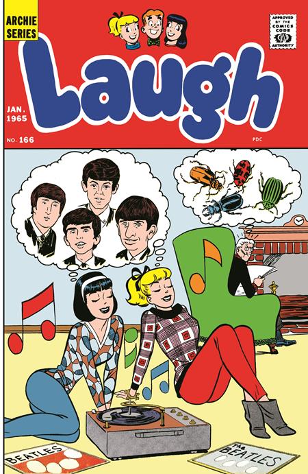 LAUGH #166 FACSIMILE EDITION CVR D HARRY LUCEY MARIO ACQUAVIVA FOIL