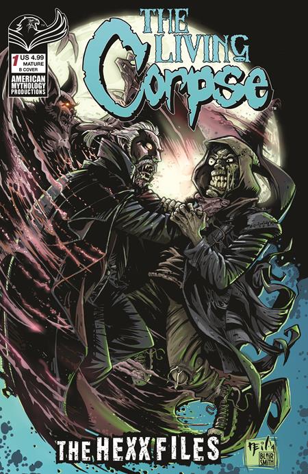 LIVING CORPSE HEXX FILES #1 CVR B NEIL VOKES