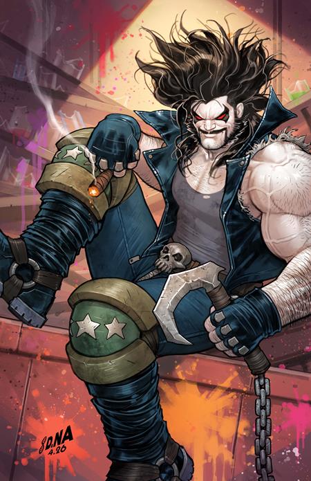 LOBO #6 CVR B DAVID NAKAYAMA CARD STOCK