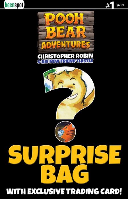 POOH BEAR ADVENTURES CHRISTOPHER ROBIN & HIS NEW FRIEND THISTLE #1 ONE SHOT CVR D SURPRISE COVER BAGGED WITH TRADING CARD