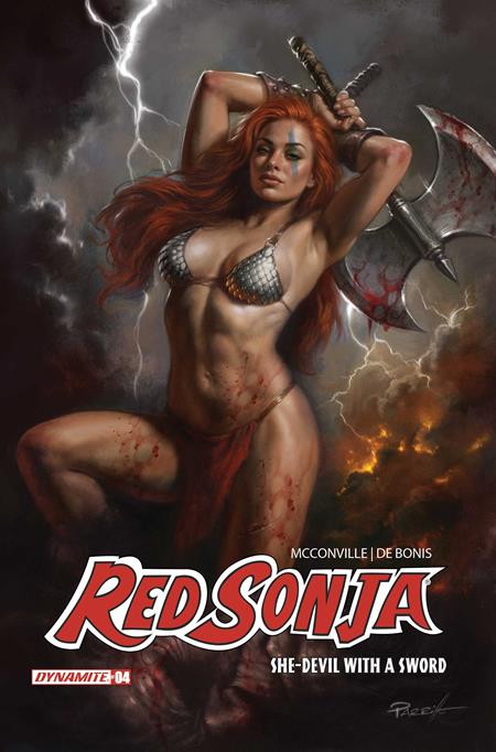 RED SONJA SHE DEVIL WITH A SWORD #4 CVR B LUCIO PARRILLO