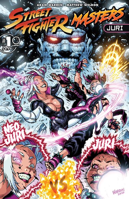 STREET FIGHTER MASTERS JURI #1 ONE SHOT CVR D INC 1:5 ADAM WARREN