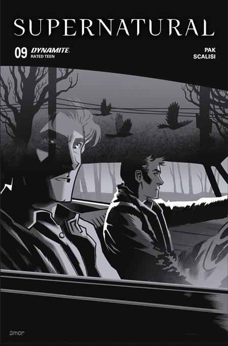 SUPERNATURAL #10 CVR H INC 1:10 JOHN AMOR LINE ART