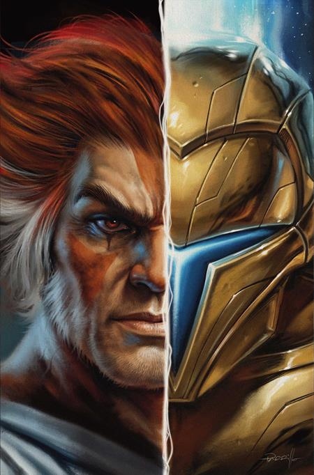 THUNDERCATS X SILVERHAWKS #5 CVR F LUCIO PARRILLO METAL PREMIUM