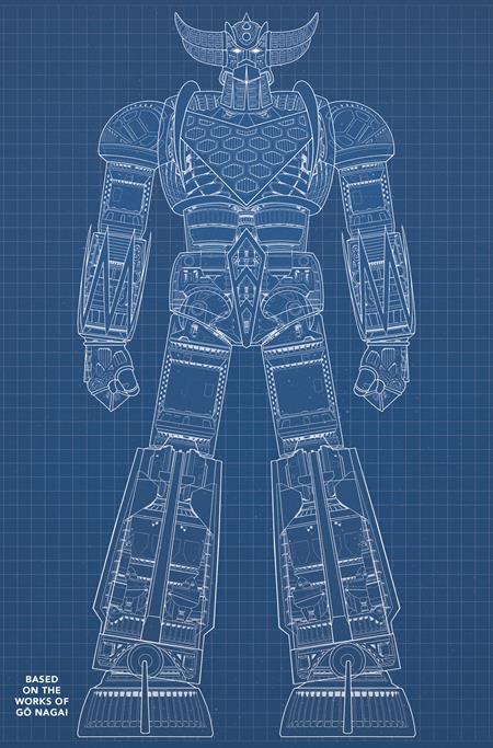 UFO ROBOT GRENDIZER #1 CVR E BLUEPRINT DENIS BAJRAM & BRICE COSSU (OF 4)