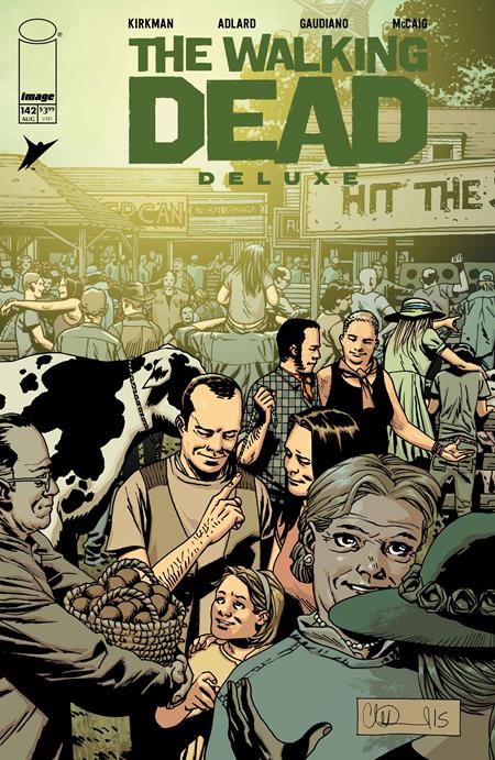 WALKING DEAD DELUXE #142 CVR B CHARLIE ADLARD & DAVE MCCAIG