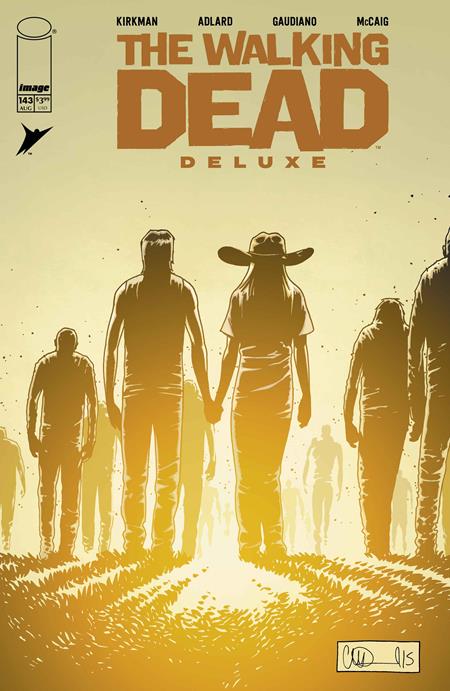 WALKING DEAD DELUXE #143 CVR B CHARLIE ADLARD & DAVE MCCAIG