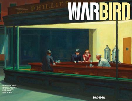 WARBIRD #2 CVR C EDWARD HOPPER OLD MASTERS (OF 4)