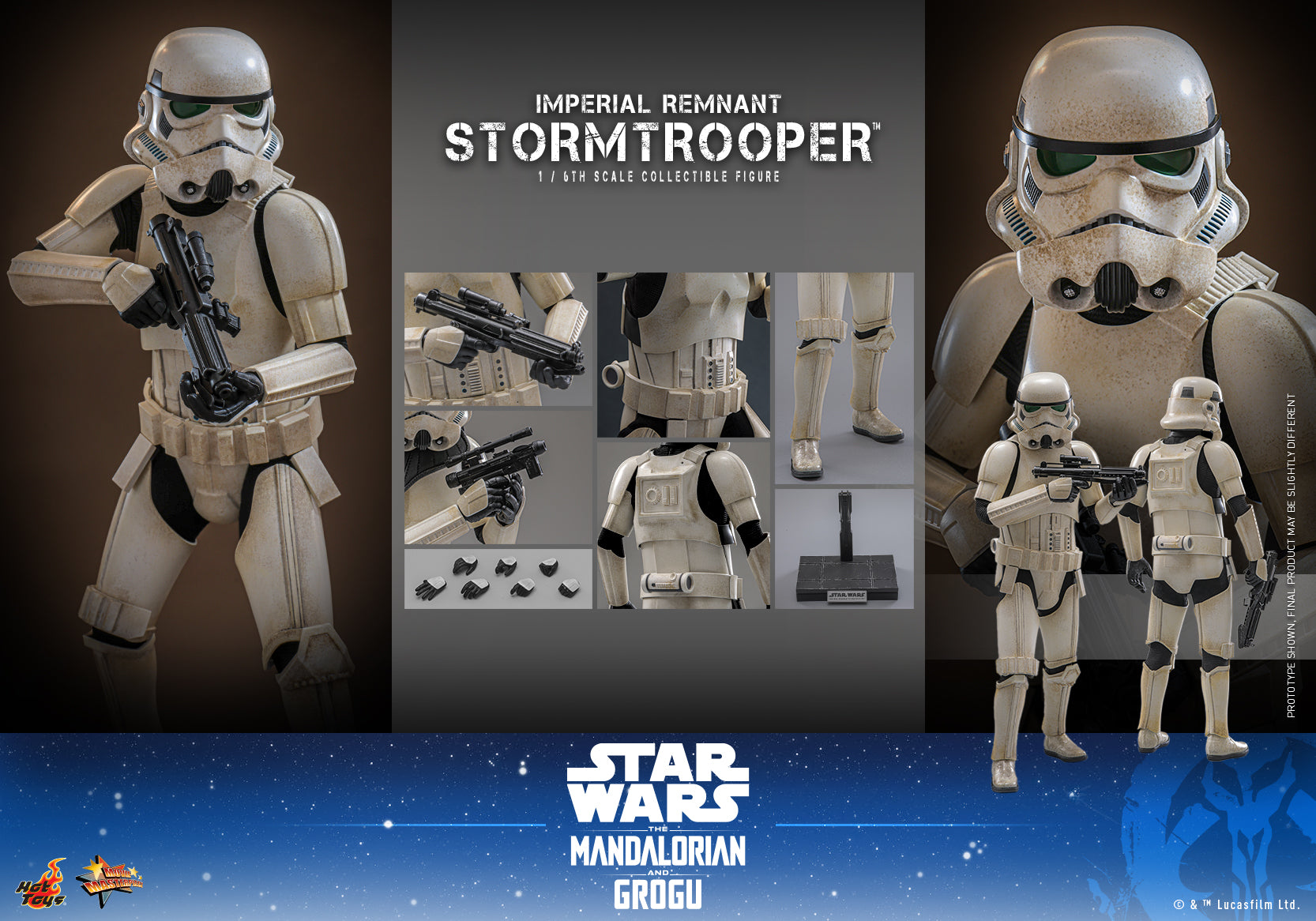 HOT TOYS - STORMTROOPER - IMPERIAL REMNANT - DELUXE EDITION SIXTH SCALE AF