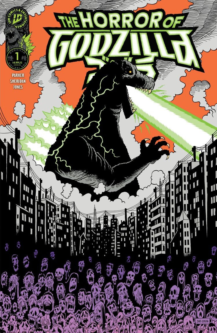 THE HORROR OF GODZILLA KAI-SEI ERA #1 SIMMONS CVR G - BLACKBIRD EXCLUSIVE
