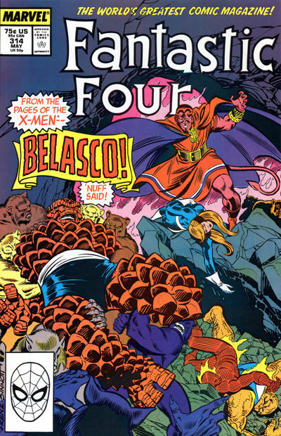 Fantastic Four 1961 #314 Direct ed. - back issue - $3.00