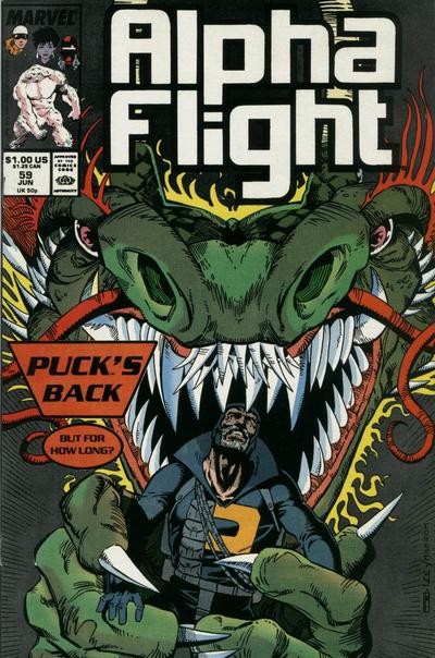 Alpha Flight 1983 #59 - back issue - $3.00