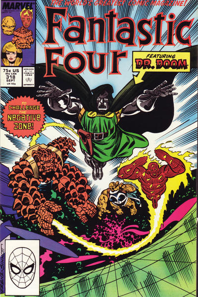 Fantastic Four 1961 #318 Direct ed. - back issue - $3.00