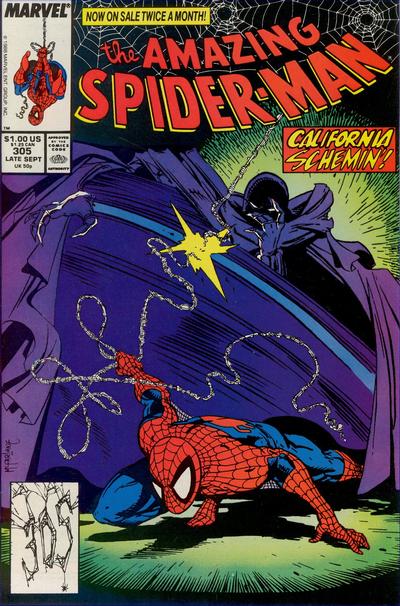 The Amazing Spider-Man 1963 #305 Direct ed. - back issue - $8.00