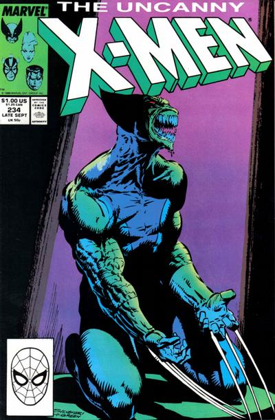 The Uncanny X-Men 1981 #234 Direct ed. - No Condition Defined - $12.00