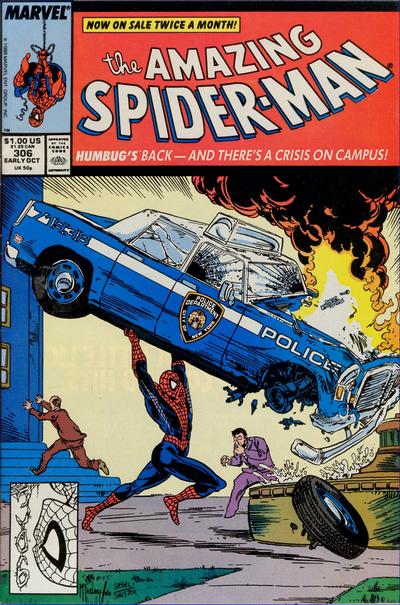 The Amazing Spider-Man 1963 #306 Direct ed. - back issue - $25.00