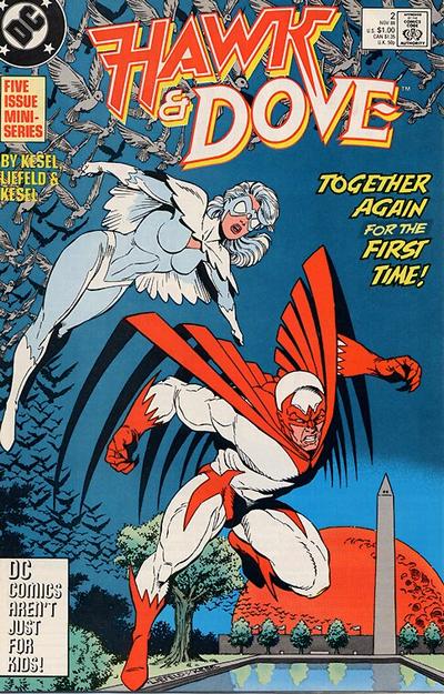 Hawk and Dove 1988 #2 Direct ed. - back issue - $3.00