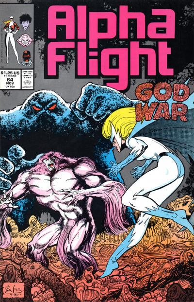 Alpha Flight 1983 #64 - back issue - $3.00