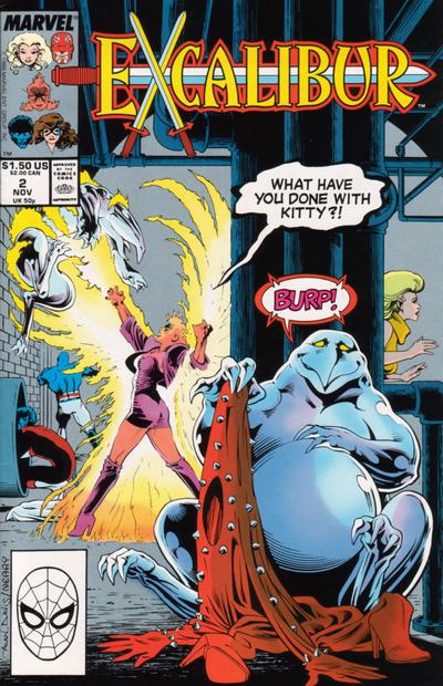 Excalibur 1988 #2 Direct ed. - back issue - $3.00