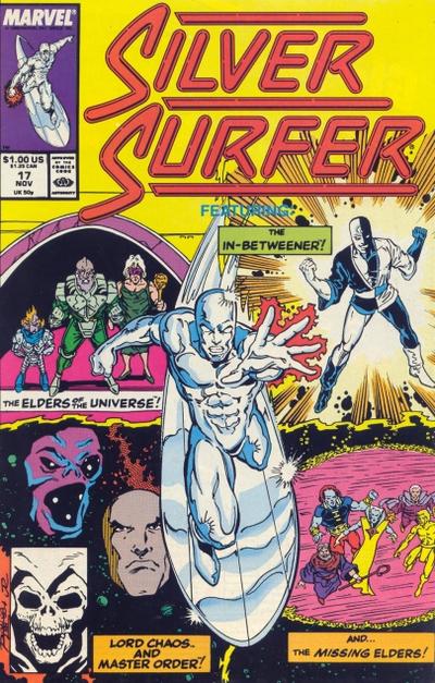 Silver Surfer 1987 #17 Direct ed. - back issue - $3.00