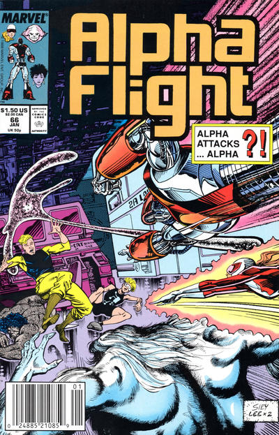 Alpha Flight 1983 #66 - back issue - $3.00