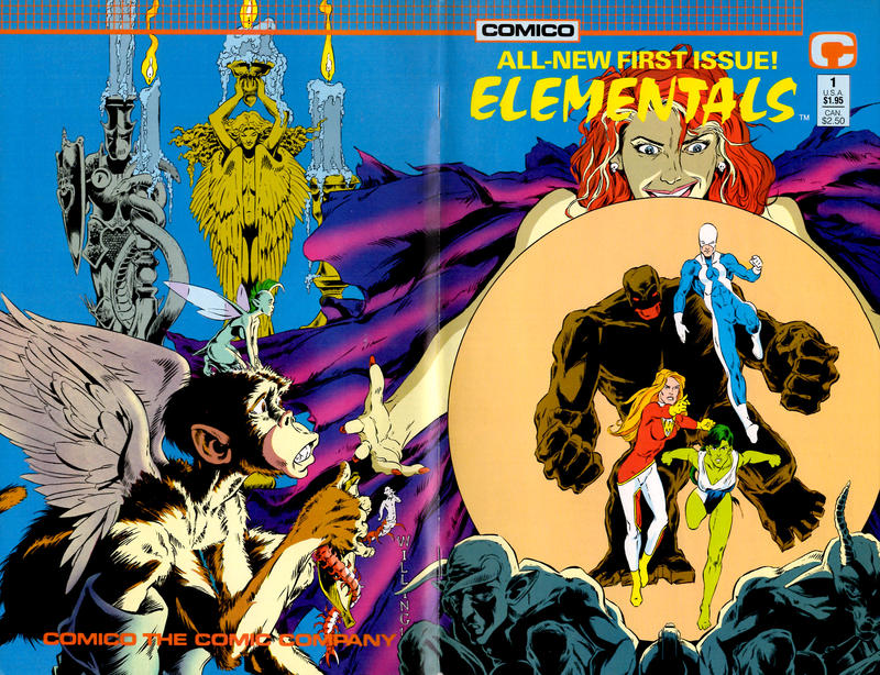 Elementals 1989 #1 - back issue - $3.00