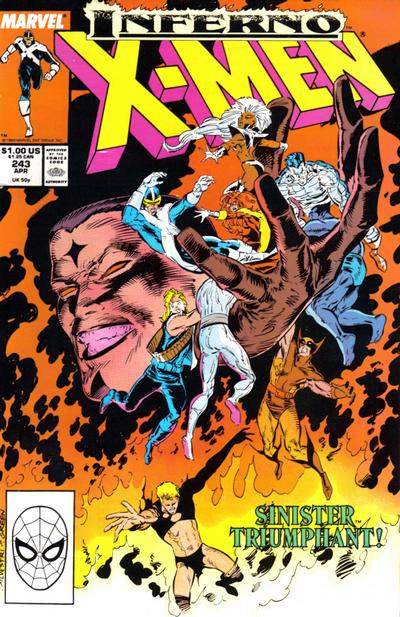 The Uncanny X-Men 1981 #243 Direct ed. - back issue - $5.00