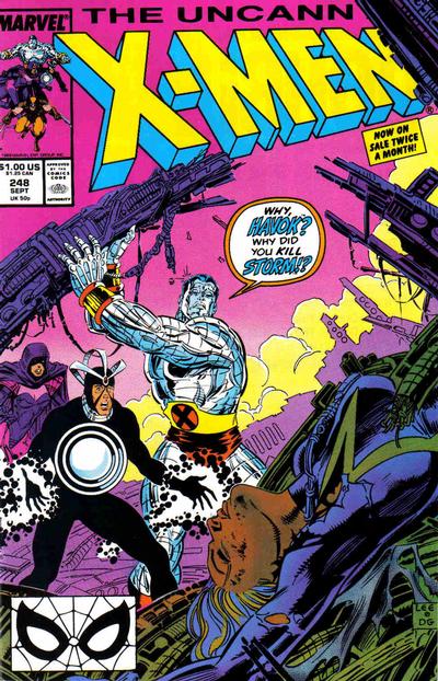 The Uncanny X-Men 1981 #248 Direct ed. - back issue - $8.00