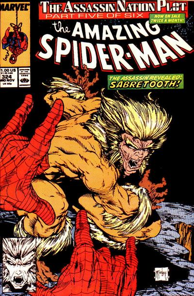 The Amazing Spider-Man 1963 #324 Direct ed. - back issue - $6.00