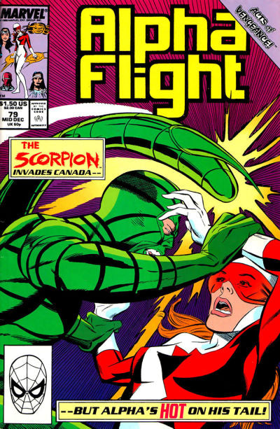 Alpha Flight 1983 #79 - back issue - $3.00