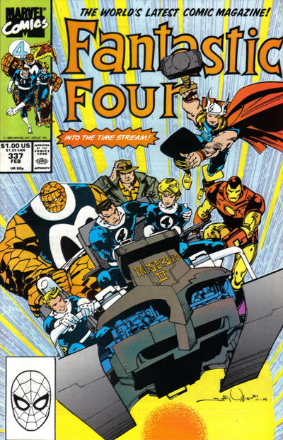 Fantastic Four 1961 #337 Direct ed. - back issue - $3.00