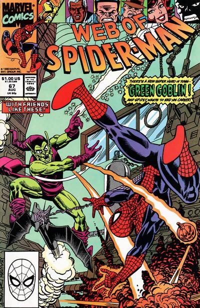 Web of Spider-Man 1985 #67 Direct ed. - No Condition Defined - $3.00