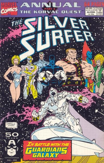 Silver Surfer Annual 1988 #4 Direct ed. - back issue - $3.00