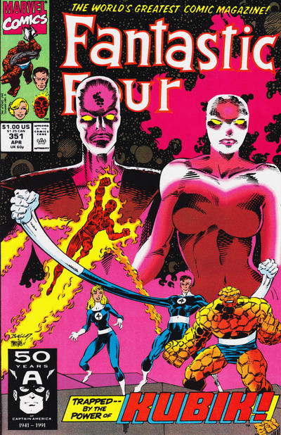 Fantastic Four 1961 #351 Direct ed. - back issue - $3.00