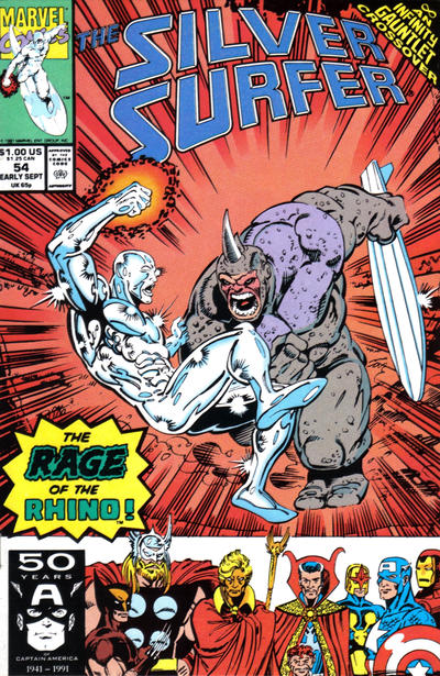 Silver Surfer 1987 #54 - back issue - $3.00