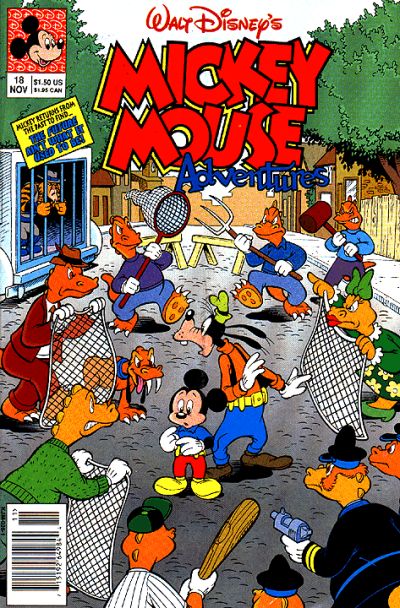 Walt Disney's Mickey Mouse Adventures 1990 #18 - back issue - $5.00