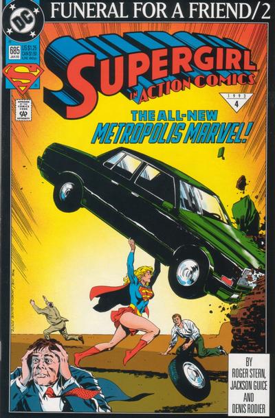 Action Comics 1938 #685 Direct ed. - back issue - $3.00