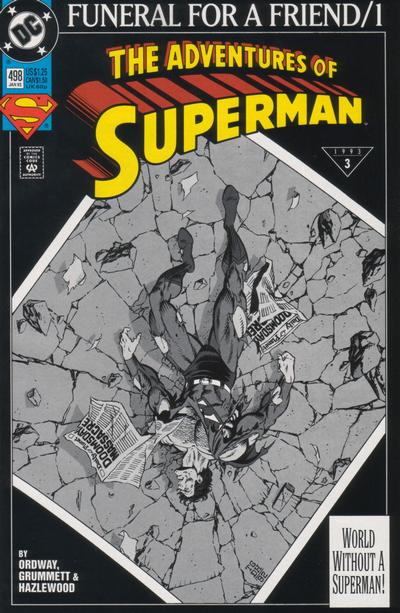 Adventures of Superman 1987 #498 Direct ed. - back issue - $4.00