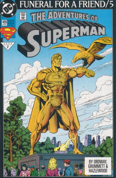Adventures of Superman 1987 #499 Direct ed. - back issue - $4.00