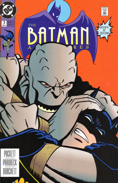 The Batman Adventures 1992 #7 Direct ed. - back issue - $8.00